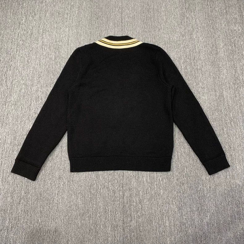Gucci Bee V-Neck Knit Sweater Size S- DMC