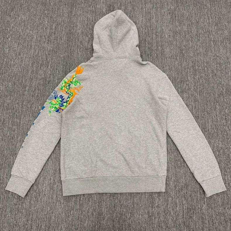 Gucci Gray Gucci Logo Hoodie Sweatshirt- DMC Size US M / EU 48-50 / 2 - 2 Thumbnail