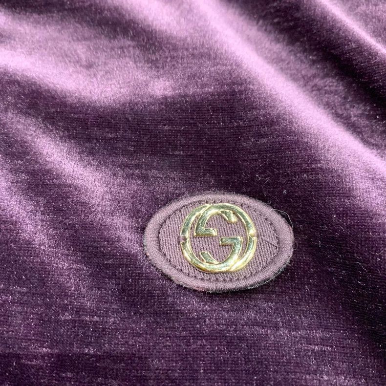 Gucci Gucci Burgundy Velvet School Jacket M Size- DMC Size US M / EU 48-50 / 2 - 3 Thumbnail
