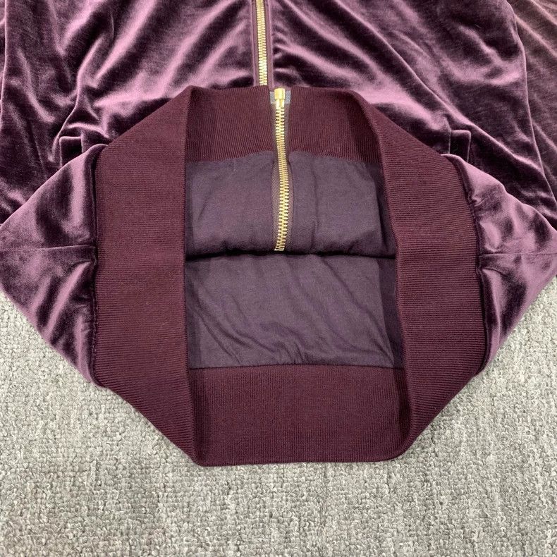 Gucci Gucci Burgundy Velvet School Jacket M Size- DMC Size US M / EU 48-50 / 2 - 5 Thumbnail