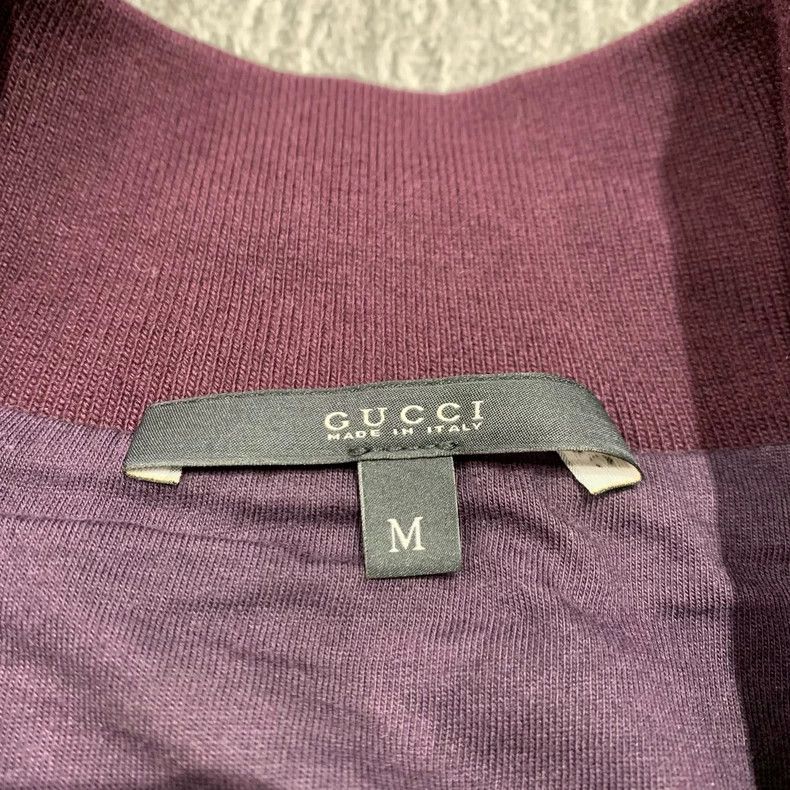 Gucci Gucci Burgundy Velvet School Jacket M Size- DMC Size US M / EU 48-50 / 2 - 4 Thumbnail