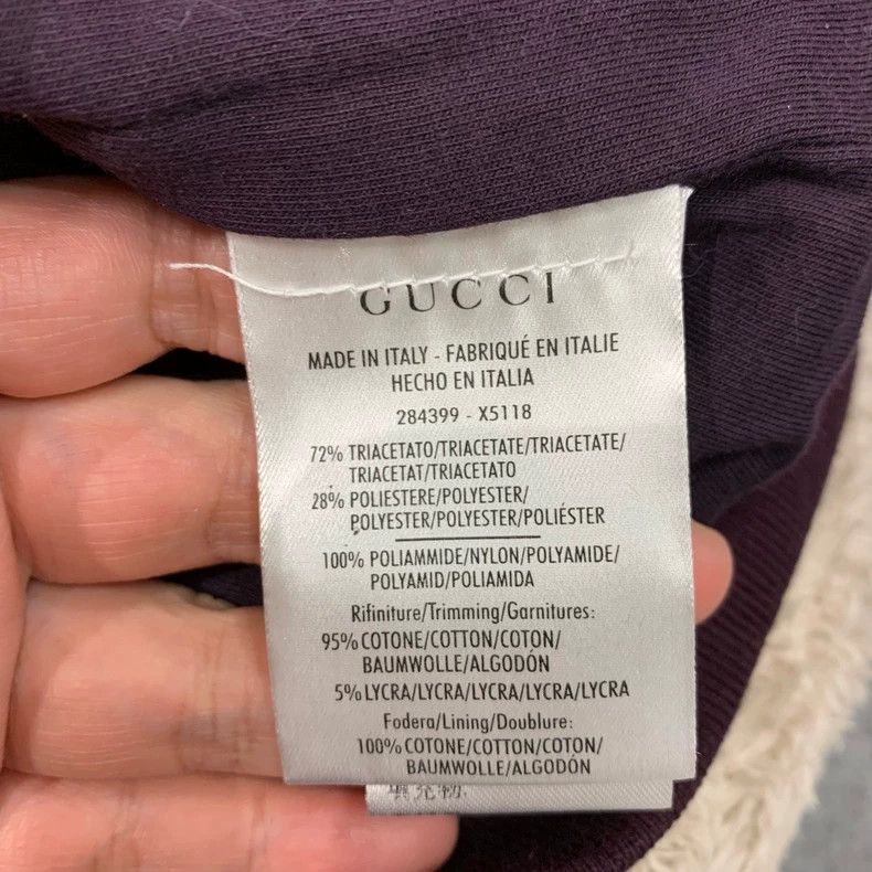 Gucci Gucci Burgundy Velvet School Jacket M Size- DMC Size US M / EU 48-50 / 2 - 8 Thumbnail
