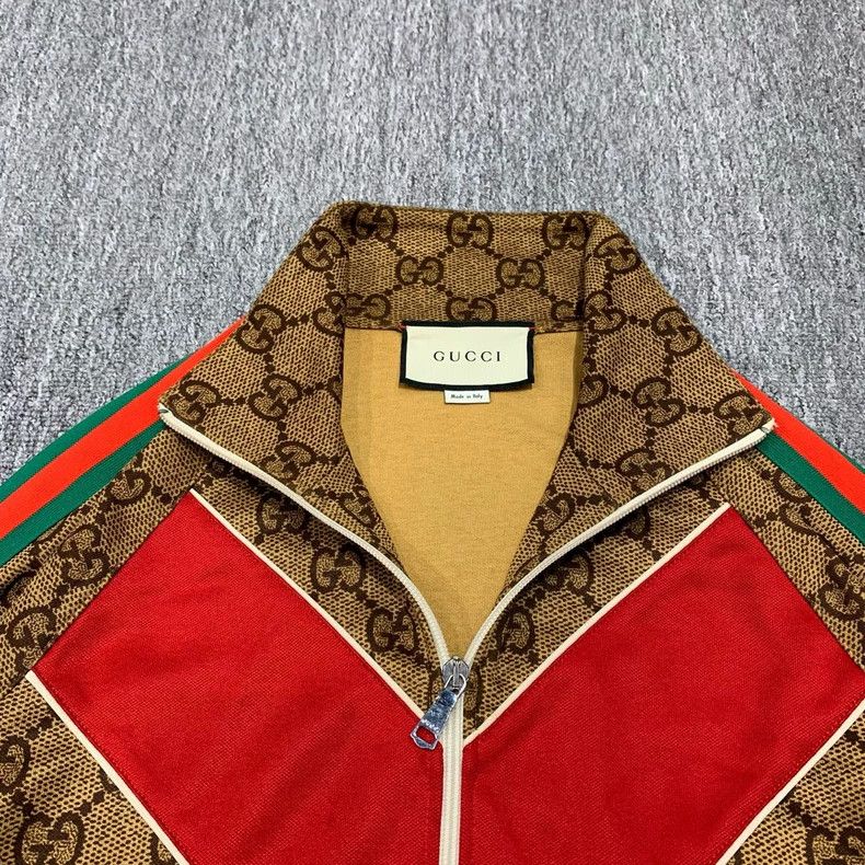 Gucci Gucci Red Blue Patterned Jacket Size M- DMC Size US M / EU 48-50 / 2 - 4 Thumbnail