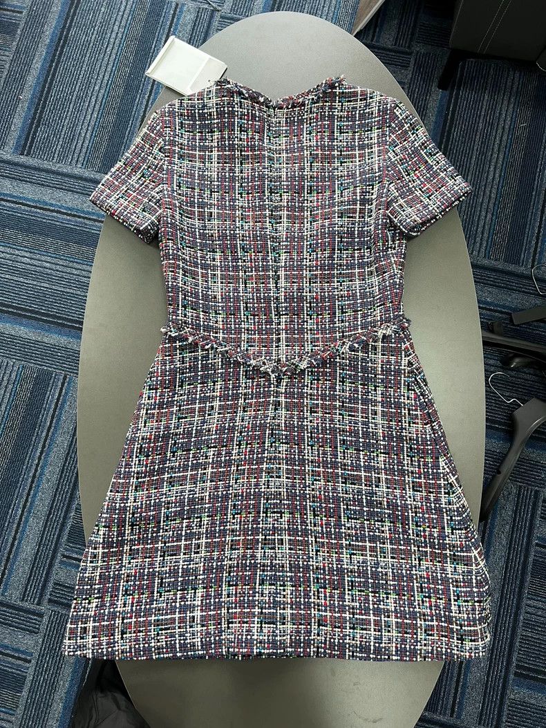 Chanel Chanel Short Sleeve Dress Size 36- DMC Size US 36 / EU 52 - 2 Thumbnail