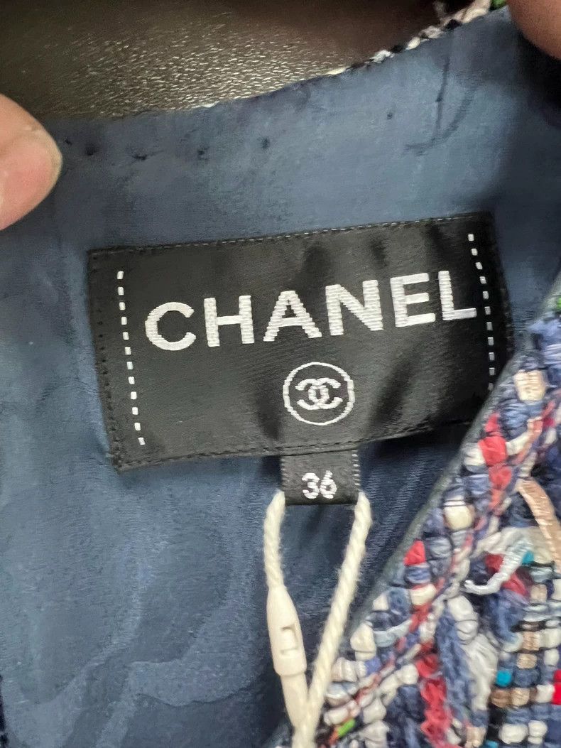 Chanel Chanel Short Sleeve Dress Size 36- DMC Size US 36 / EU 52 - 3 Thumbnail
