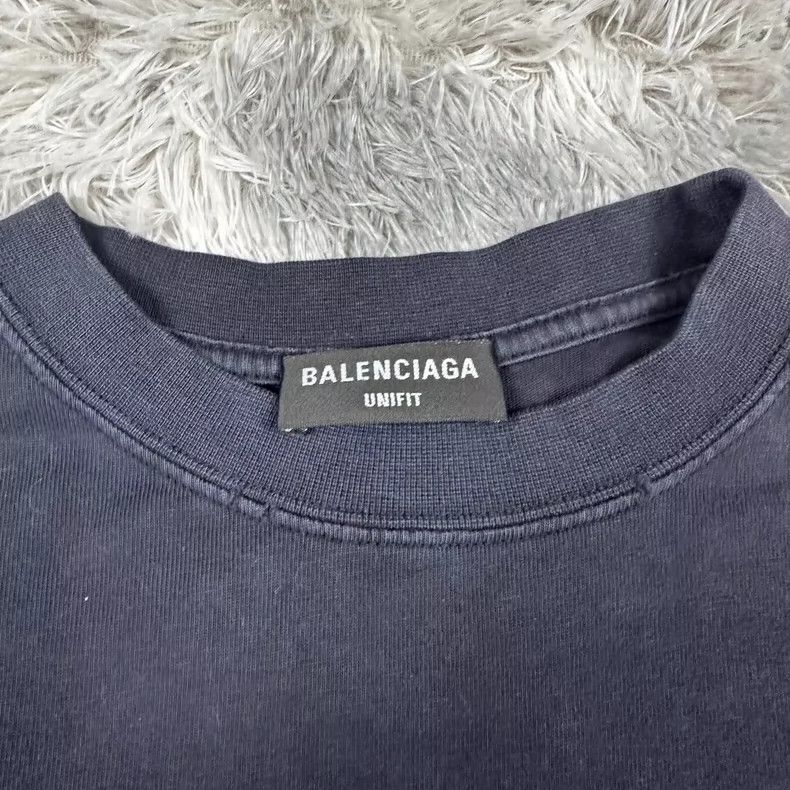Balenciaga Balenciaga FBI Logo Short Sleeve T-Shirt- DMC Size US S / EU 44-46 / 1 - 5 Thumbnail