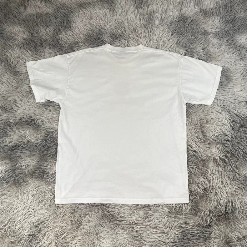 Balenciaga Balenciaga White Logo Short Sleeve T-Shirt- DMC Size US L / EU 52-54 / 3 - 2 Thumbnail