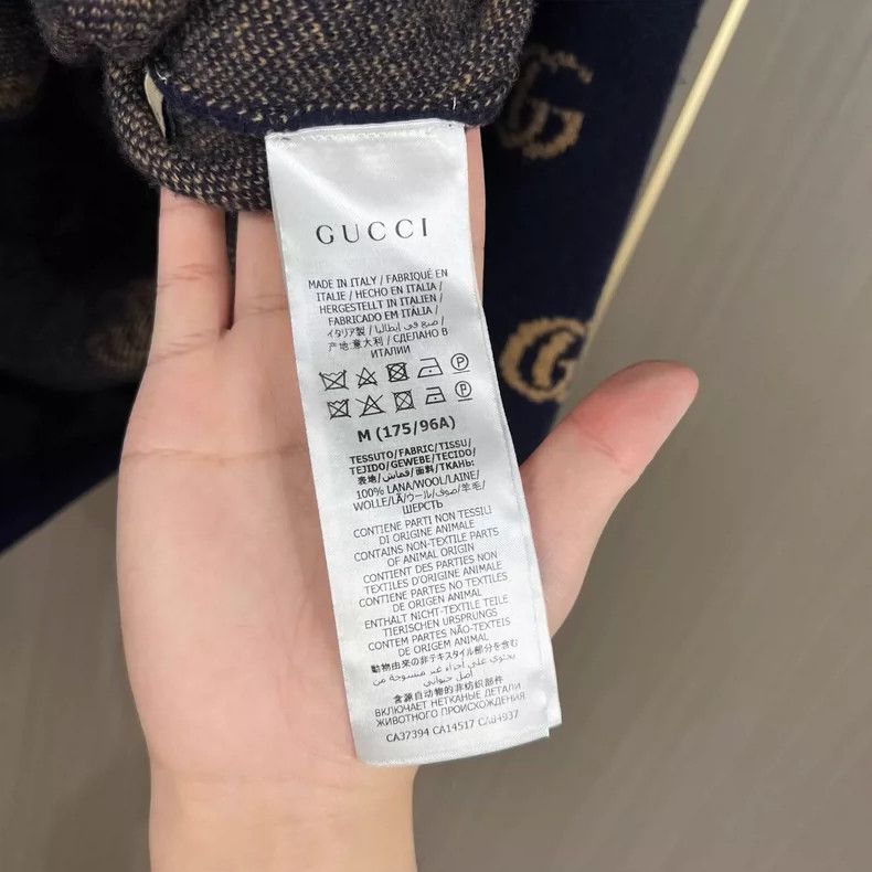 Gucci Gucci Embroidered Cardigan with GG Pattern- DMC Size US M / EU 48-50 / 2 - 6 Thumbnail