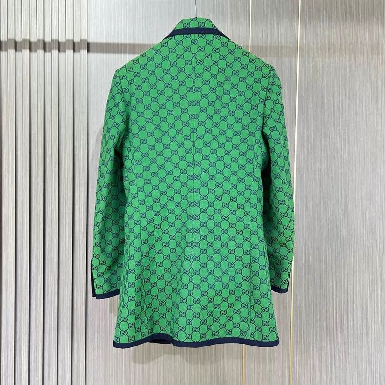 Gucci Gucci Monogram Printed Blazer Size 44- DMC Size US L / EU 52-54 / 3 - 2 Thumbnail