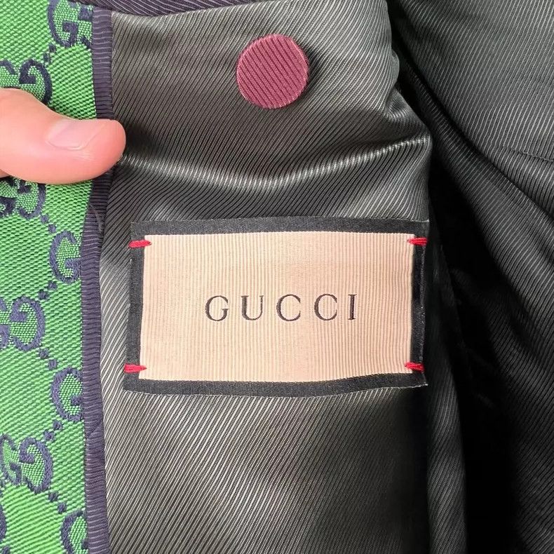 Gucci Gucci Monogram Printed Blazer Size 44- DMC Size US L / EU 52-54 / 3 - 5 Thumbnail