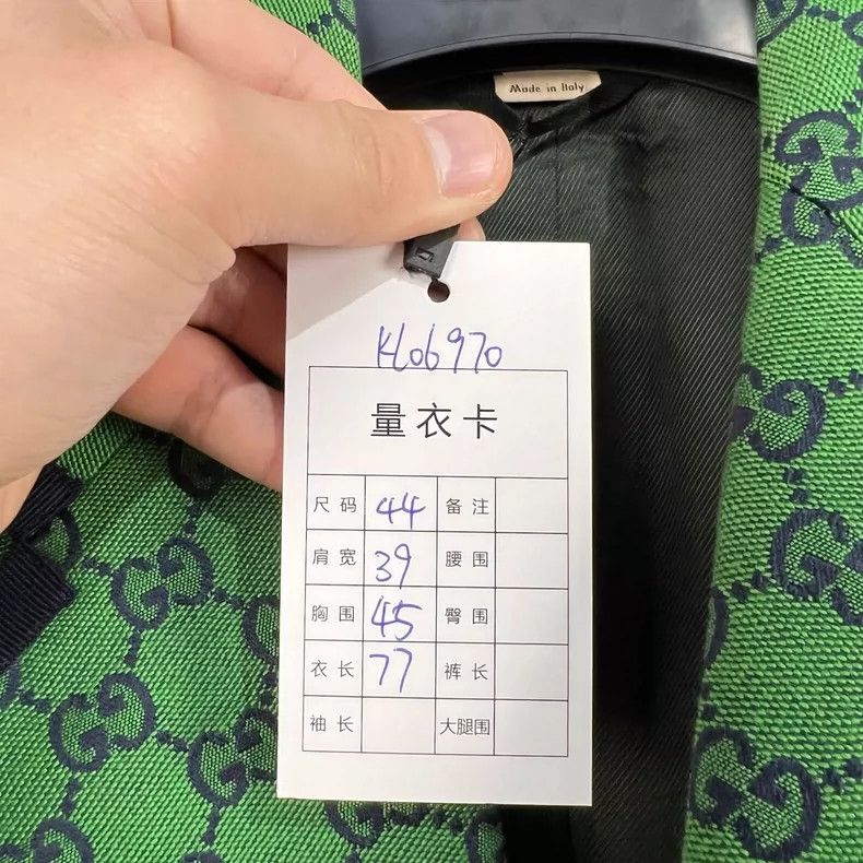 Gucci Gucci Monogram Printed Blazer Size 44- DMC Size US L / EU 52-54 / 3 - 7 Thumbnail