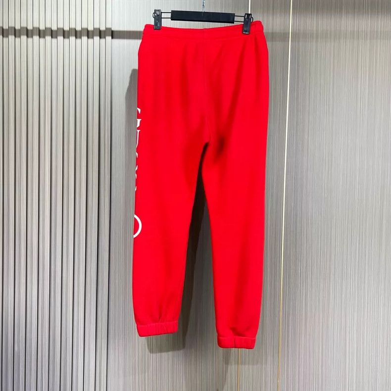 Gucci Red Gucci Casual Pants with Embroidery- DMC Size US 26 / EU 42 - 2 Thumbnail