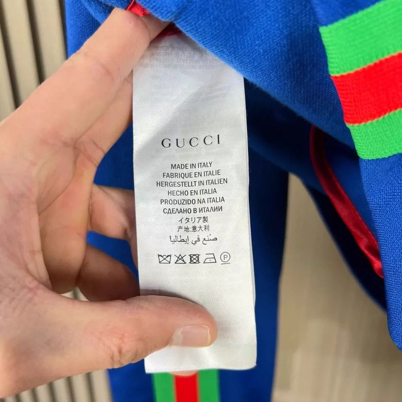 Gucci Gucci Red Green Striped Zipper Jacket Size S- DMC Size US S / EU 44-46 / 1 - 6 Thumbnail