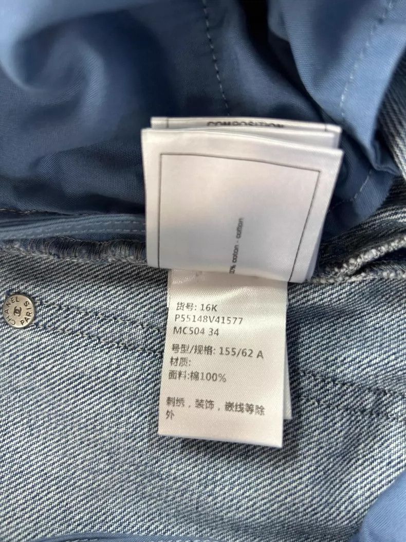 Chanel Chanel Blue Denim Jeans Size 34- DMC Size US 34 / EU 50 - 8 Thumbnail