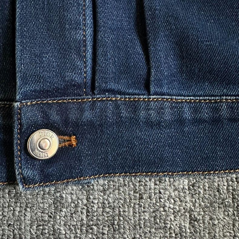 Dior Dior Denim Jacket in Deep Dark Blue- DMC Size US M / EU 48-50 / 2 - 4 Thumbnail