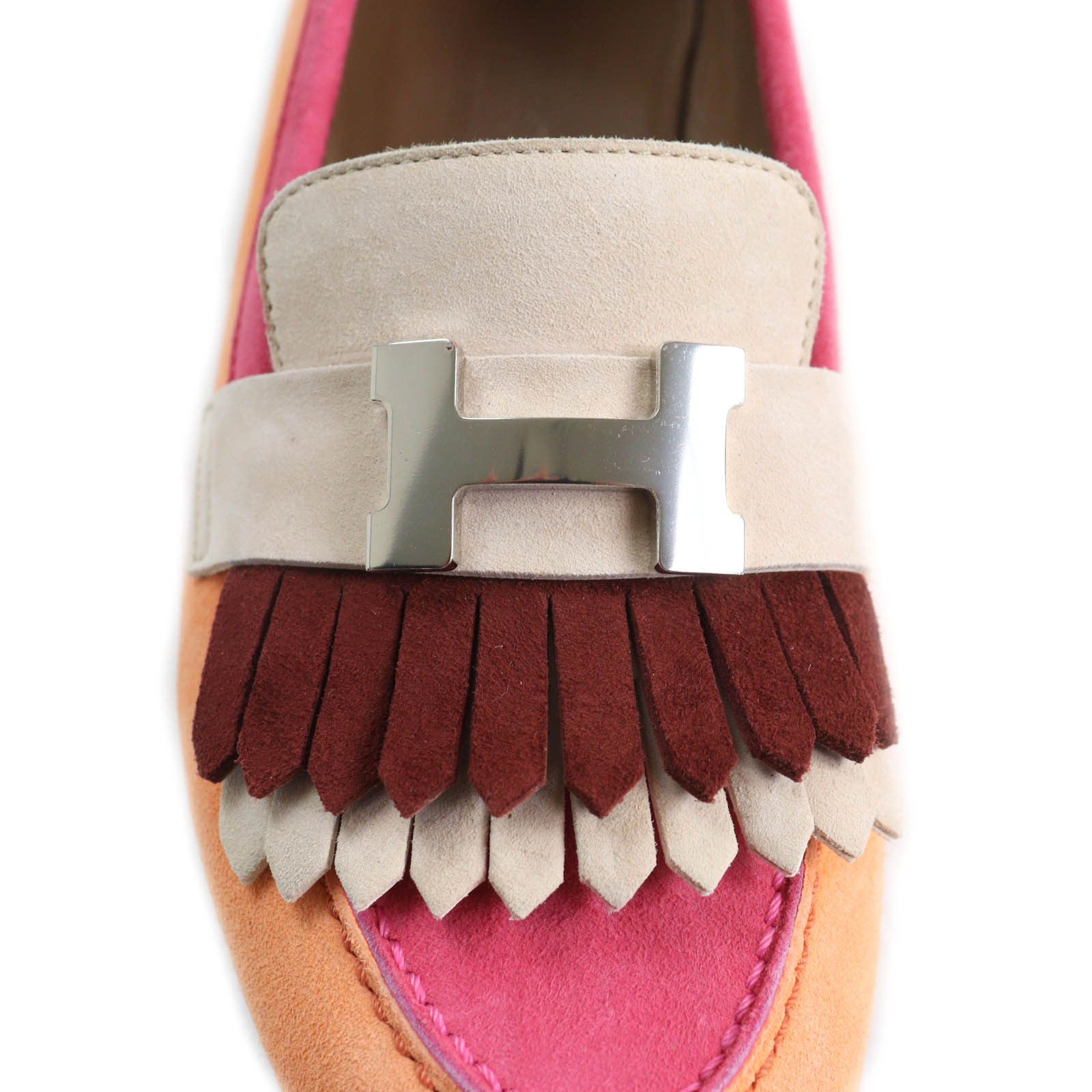 Hermes Hermes Hermes Royal HMetal tassel Suede Loafers Suede Shoes DUTY FREE for USA Size ONE SIZE - 9 Thumbnail