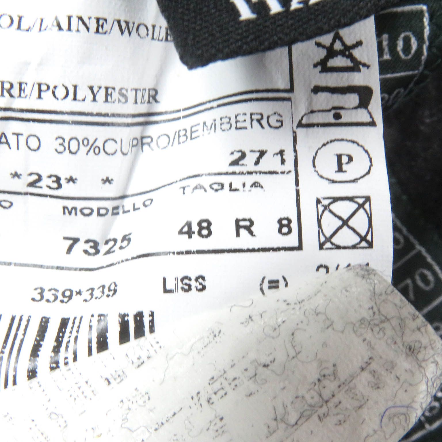 Other Other L'8 Chesterfield Wool Polyester Coat Others Outerwear Size ONE SIZE - 7 Thumbnail