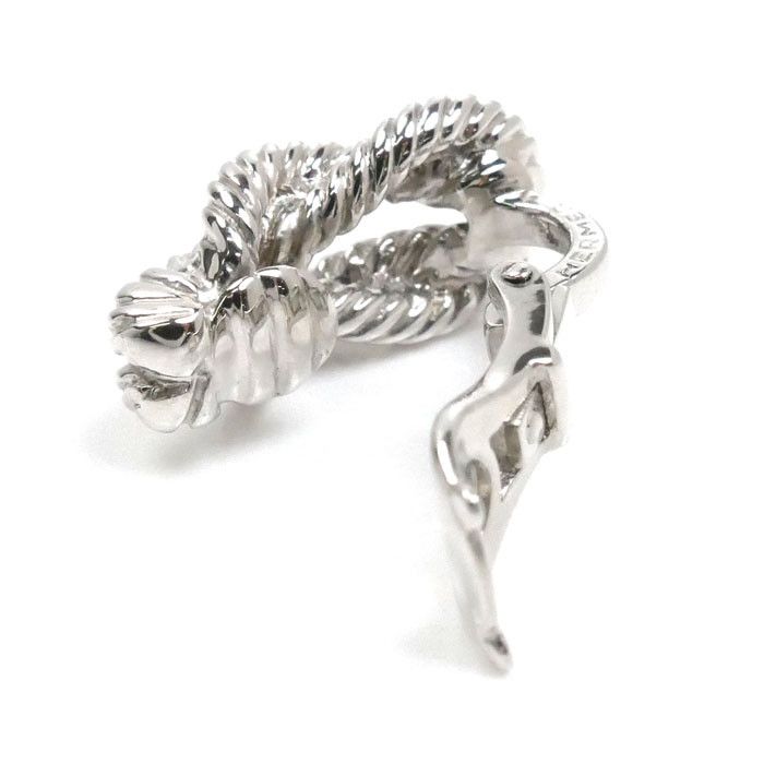 Hermes Hermes Hermes Or dienne Silver Earrings Metal Earrings Size ONE SIZE - 3 Thumbnail