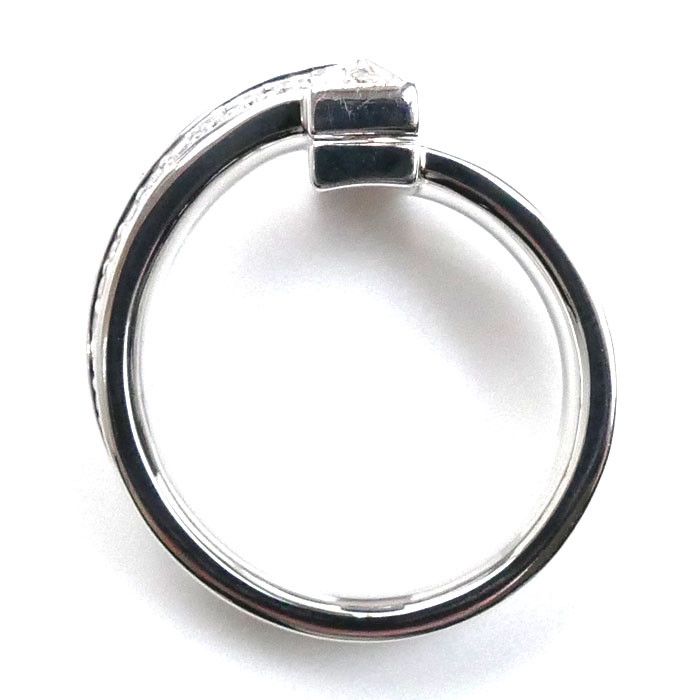 Tiffany & Co. Tiffany & Co Tiffany&Co. T One Au750 Diamond Ring Calfskin Ring 68170036 Size ONE SIZE - 5 Thumbnail