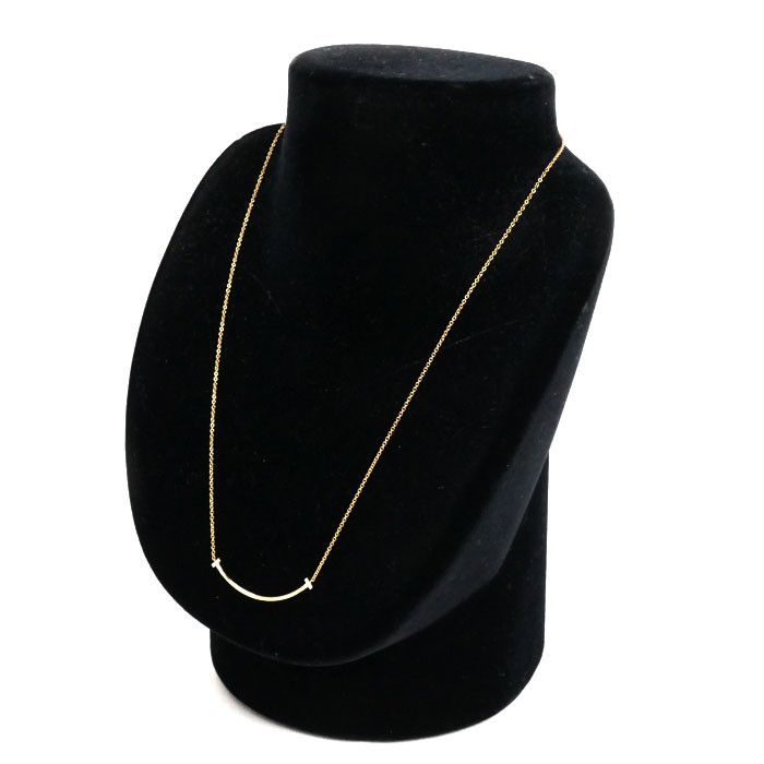 Tiffany & Co. Tiffany & Co Tiffany&Co. T Smile Au750 Necklace Crocodile skin Necklace 74956963 Size ONE SIZE - 5 Thumbnail