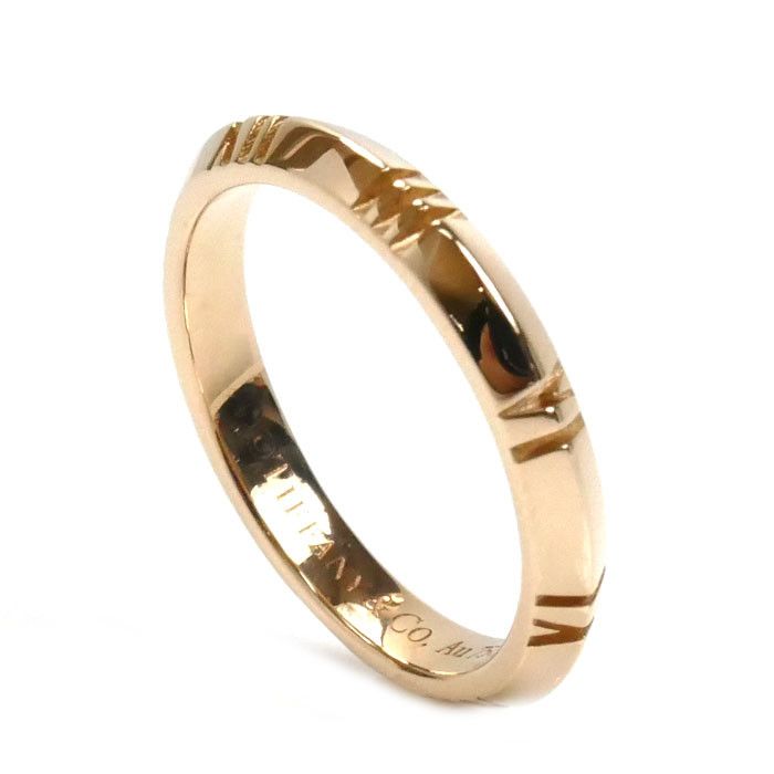 Tiffany & Co. Tiffany & Co Tiffany&Co. Atlas X Closed Narrow Au750 Ring Metal Ring Size ONE SIZE - 2 Thumbnail