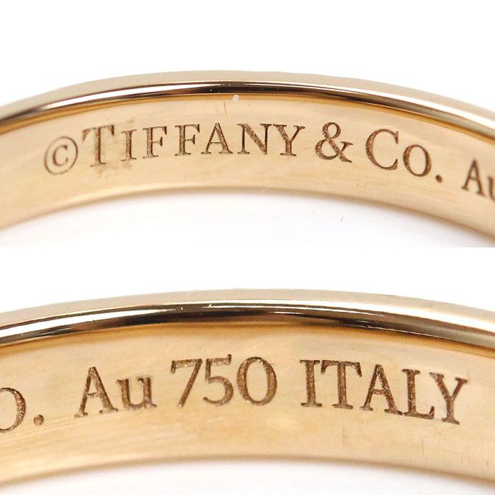 Tiffany & Co. Tiffany & Co Tiffany&Co. Atlas X Closed Narrow Au750 Ring Metal Ring Size ONE SIZE - 5 Thumbnail