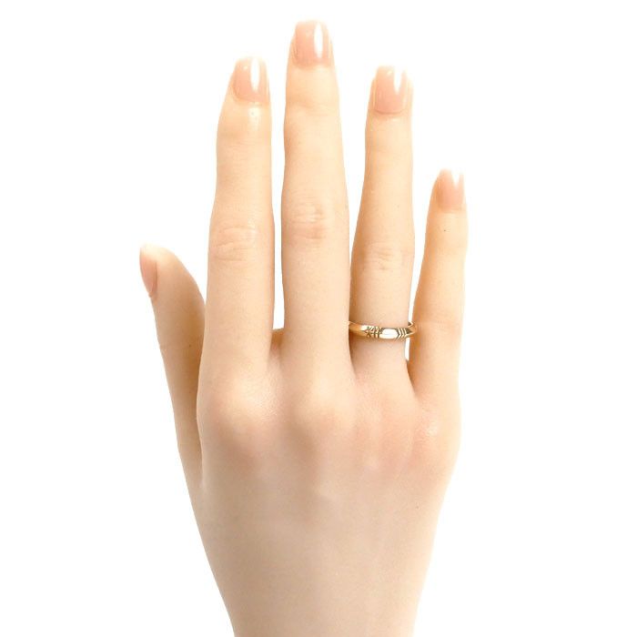 Tiffany & Co. Tiffany & Co Tiffany&Co. Atlas X Closed Narrow Au750 Ring Metal Ring Size ONE SIZE - 7 Thumbnail