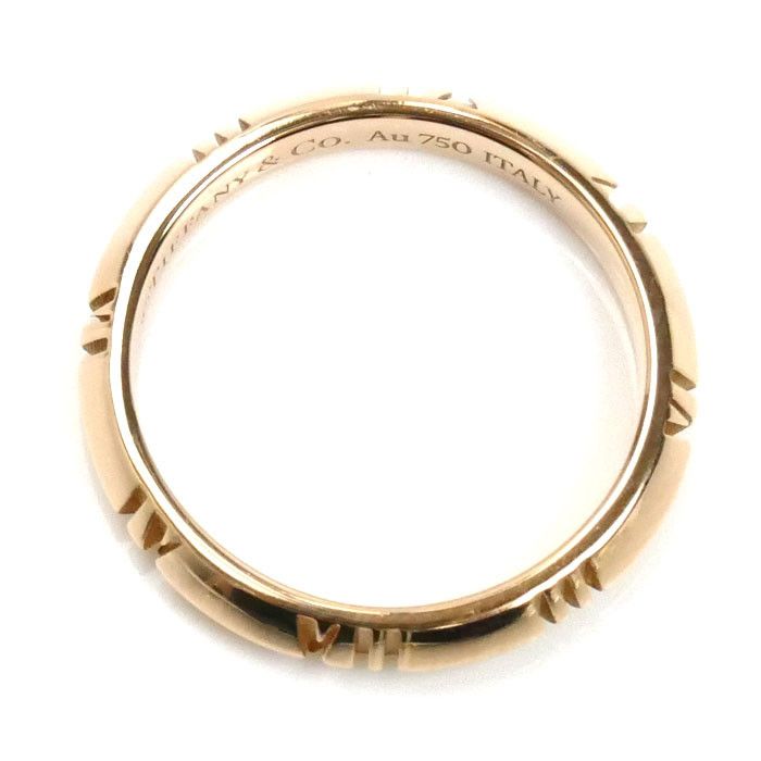 Tiffany & Co. Tiffany & Co Tiffany&Co. Atlas X Closed Narrow Au750 Ring Metal Ring Size ONE SIZE - 4 Thumbnail