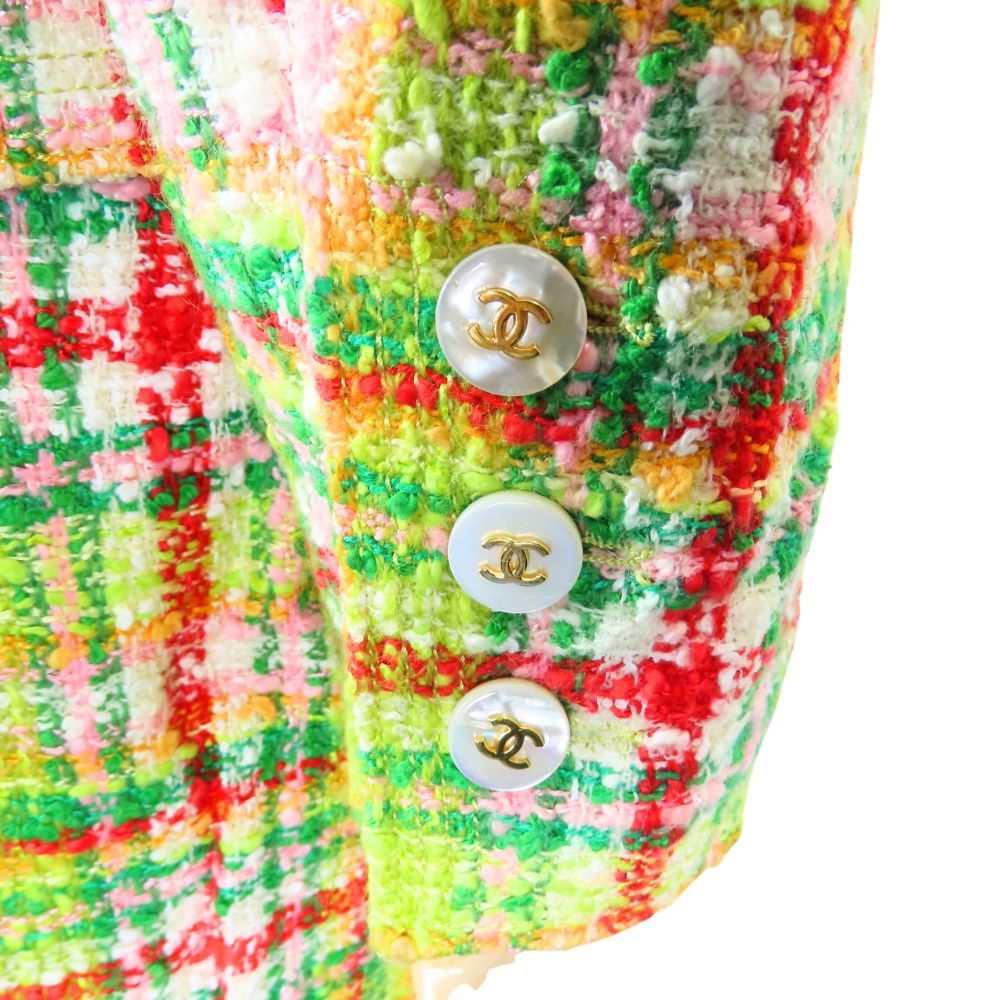 Chanel Chanel Chanel Setup Cotton Rayon Wool Setup Cotton Suits Size ONE SIZE - 4 Thumbnail