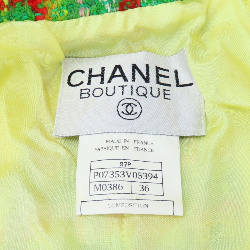 Chanel Chanel Chanel Setup Cotton Rayon Wool Setup Cotton Suits Size ONE SIZE - 7 Thumbnail