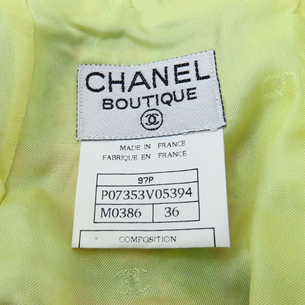 Chanel Chanel Chanel Setup Cotton Rayon Wool Setup Cotton Suits Size ONE SIZE - 20 Thumbnail