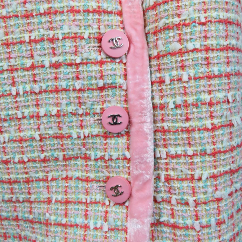 Chanel Chanel Chanel Setup Wool Cotton Nylon Setup Cotton Suits Size ONE SIZE - 23 Thumbnail