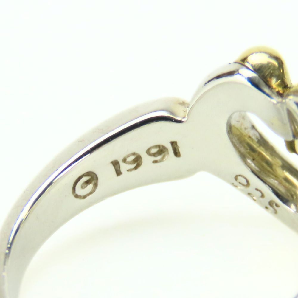 Tiffany & Co. Tiffany & Co Tiffany&Co. Ribbon Au750 Ag925 Ring Metal Ring Size ONE SIZE - 5 Thumbnail