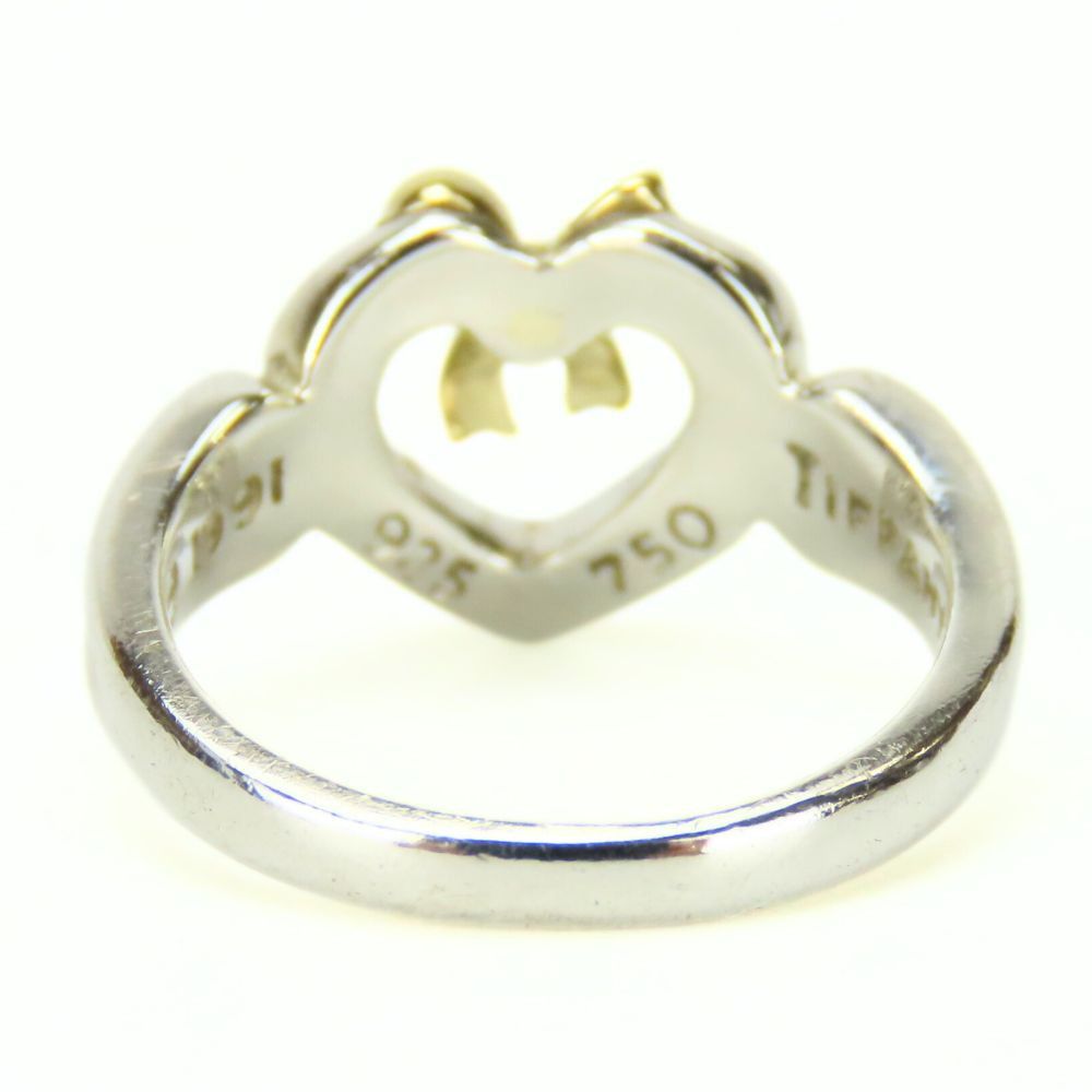 Tiffany & Co. Tiffany & Co Tiffany&Co. Ribbon Au750 Ag925 Ring Metal Ring Size ONE SIZE - 4 Thumbnail