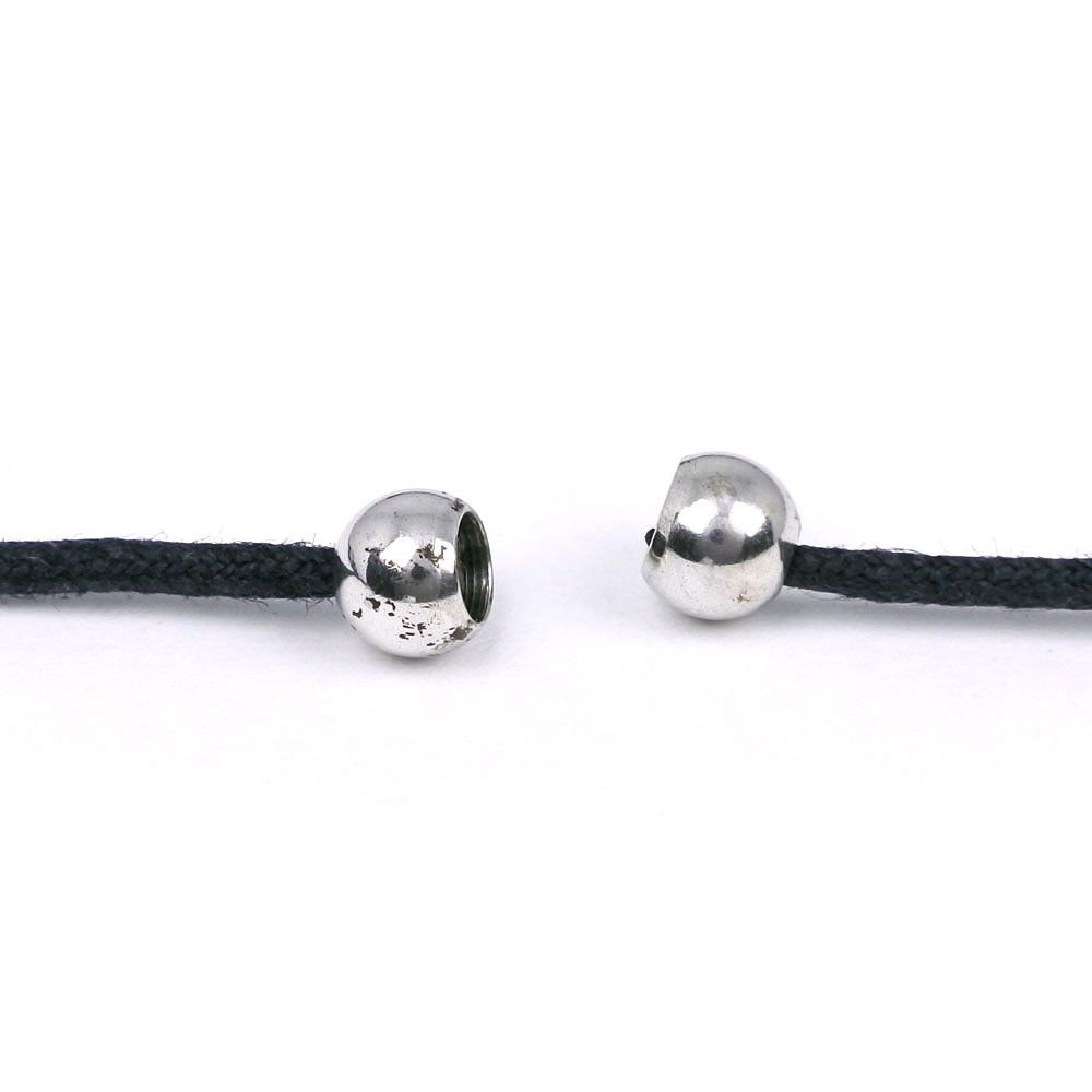 Other Other Baccarat Double Heart Silver 925 Necklace Metal Necklace Size ONE SIZE - 6 Thumbnail