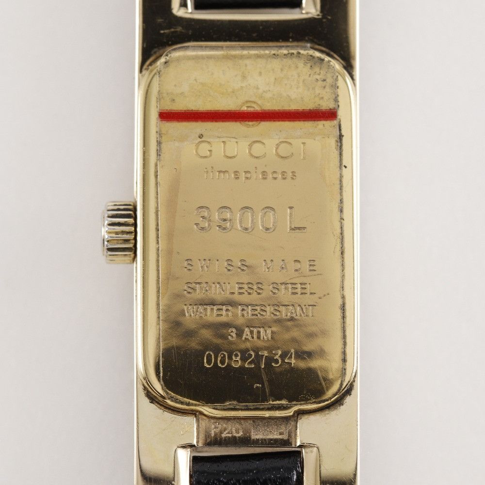 Gucci Gucci Gucci 3900L Stainless Steel Watch Metal Quartz 3900L Size ONE SIZE - 5 Thumbnail