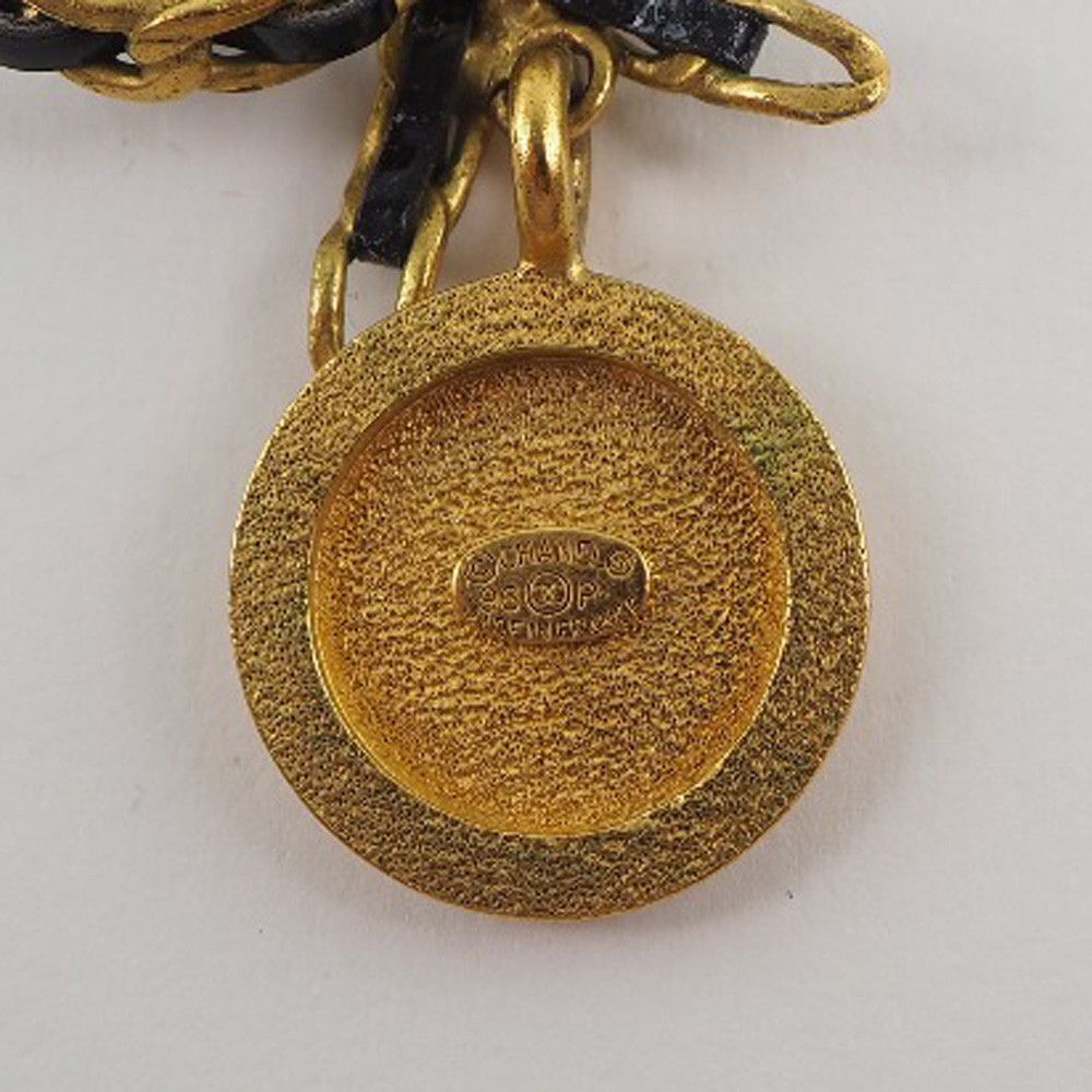 Chanel Chanel Chanel Coin Ribbon Necklace Metal Necklace Size ONE SIZE - 6 Thumbnail