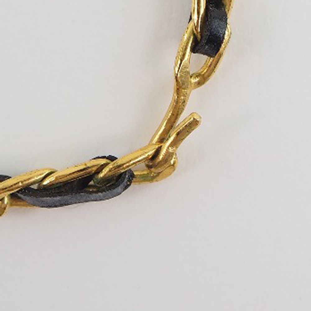 Chanel Chanel Chanel Coin Ribbon Necklace Metal Necklace Size ONE SIZE - 4 Thumbnail
