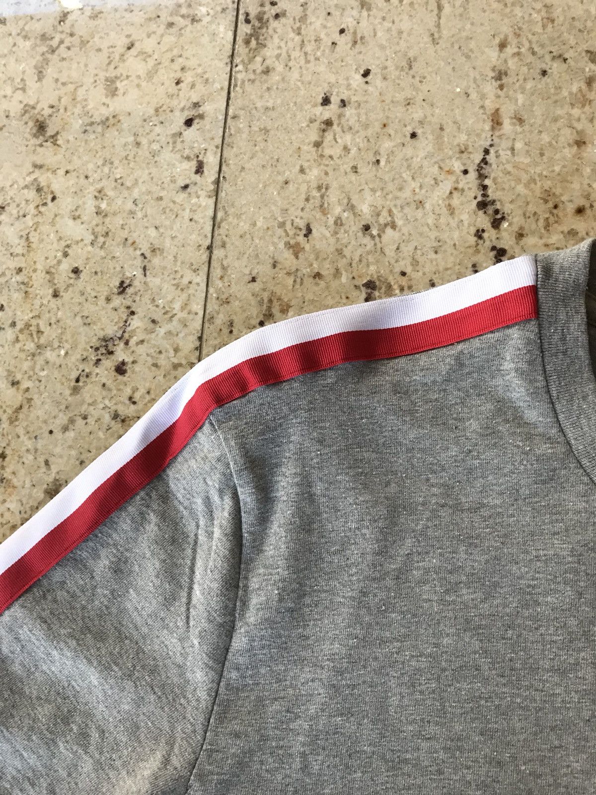 Calvin Klein Tape Shoulder Crew Neck Size US M / EU 48-50 / 2 - 8 Thumbnail