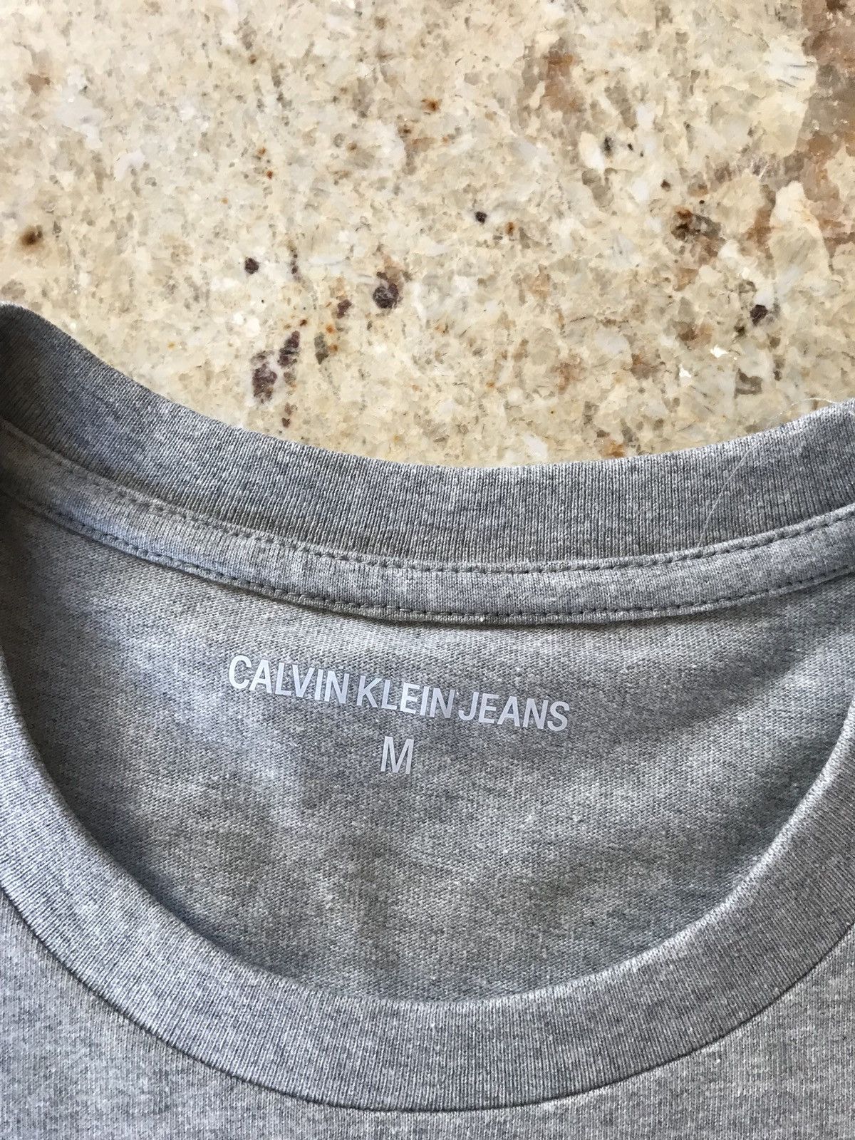Calvin Klein Tape Shoulder Crew Neck Size US M / EU 48-50 / 2 - 7 Thumbnail