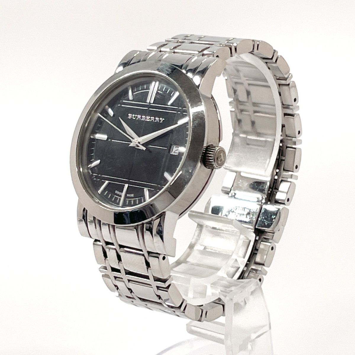 Burberry Burberry Burberry BU1364 Stainless Steel Watch Metal Quartz BU1364 Size ONE SIZE - 2 Thumbnail
