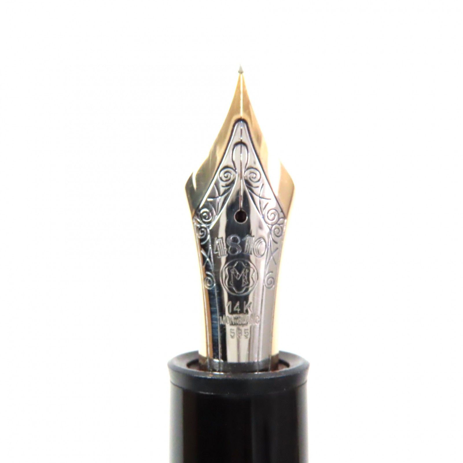 Montblanc Montblanc Montblanc Meisterstuck 14K Fountain Pen Metal Pen Size ONE SIZE - 5 Thumbnail