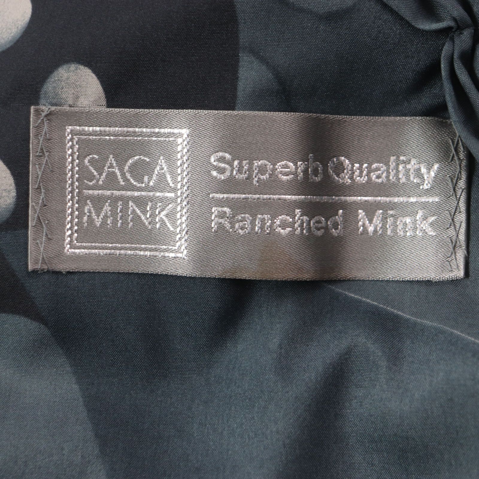 Other Other SAGA MINK Shared mink Genuine Fur Coat Natural Material Outerwear Size ONE SIZE - 9 Thumbnail