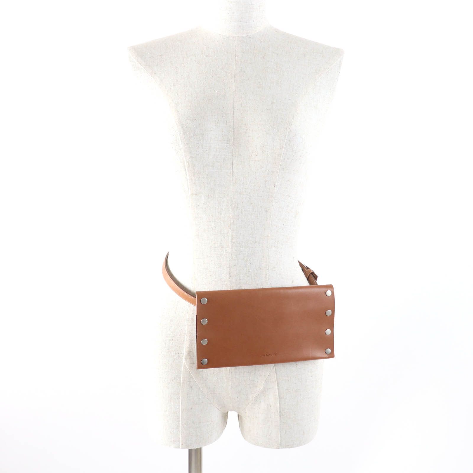 Jil Sander Jil Sander Jil Sander JSMU840162 Rivet wallet belt Leather Waist bag Leather Other JSMU840162 DUTY FREE for USA Size ONE SIZE - 7 Thumbnail