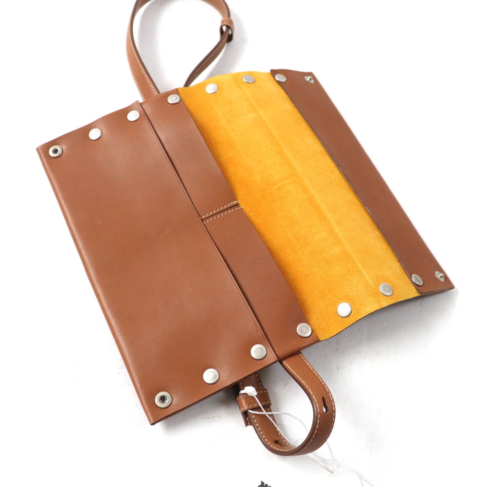 Jil Sander Jil Sander Jil Sander JSMU840162 Rivet wallet belt Leather Waist bag Leather Other JSMU840162 DUTY FREE for USA Size ONE SIZE - 5 Thumbnail
