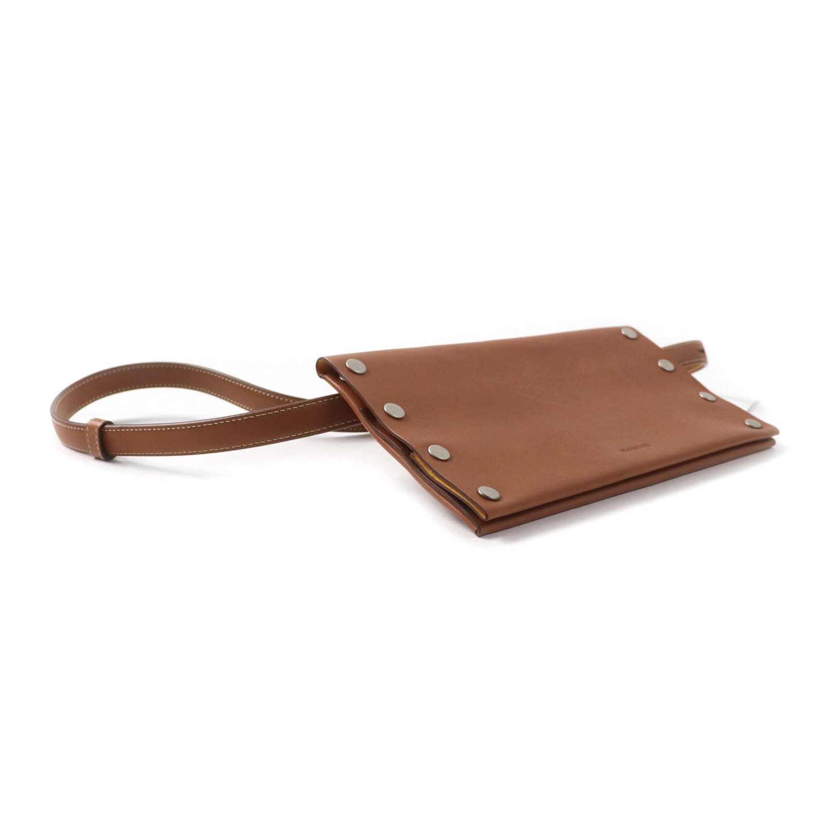 Jil Sander Jil Sander Jil Sander JSMU840162 Rivet wallet belt Leather Waist bag Leather Other JSMU840162 DUTY FREE for USA Size ONE SIZE - 4 Thumbnail