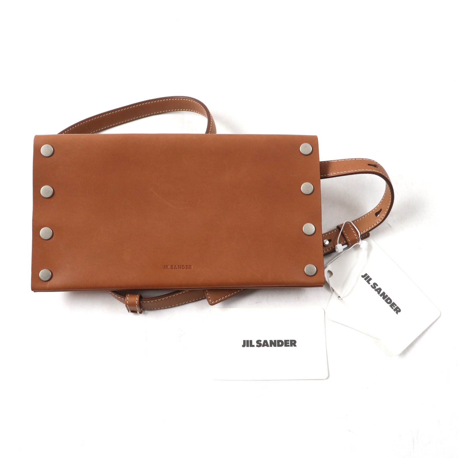 Jil Sander Jil Sander Jil Sander JSMU840162 Rivet wallet belt Leather Waist bag Leather Other JSMU840162 DUTY FREE for USA Size ONE SIZE - 2 Thumbnail