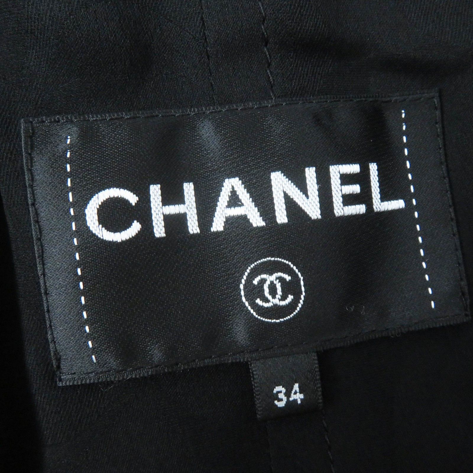 Chanel Chanel Chanel 22C P71826 Cotton Polyamide Coat Cotton Outerwear P71826 Size ONE SIZE - 6 Thumbnail