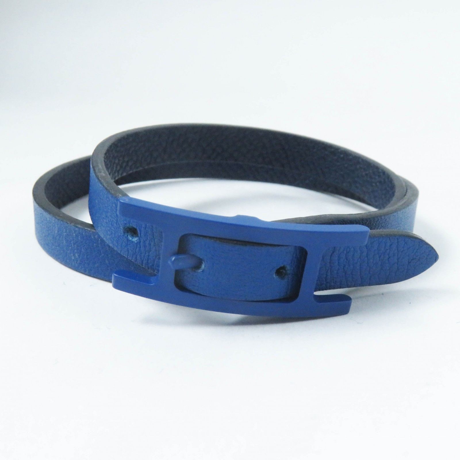 Hermes Hermes Hermes Beapi de Bourtour Leather Bracelet Size 17 Leather Bracelet Size ONE SIZE - 8 Thumbnail