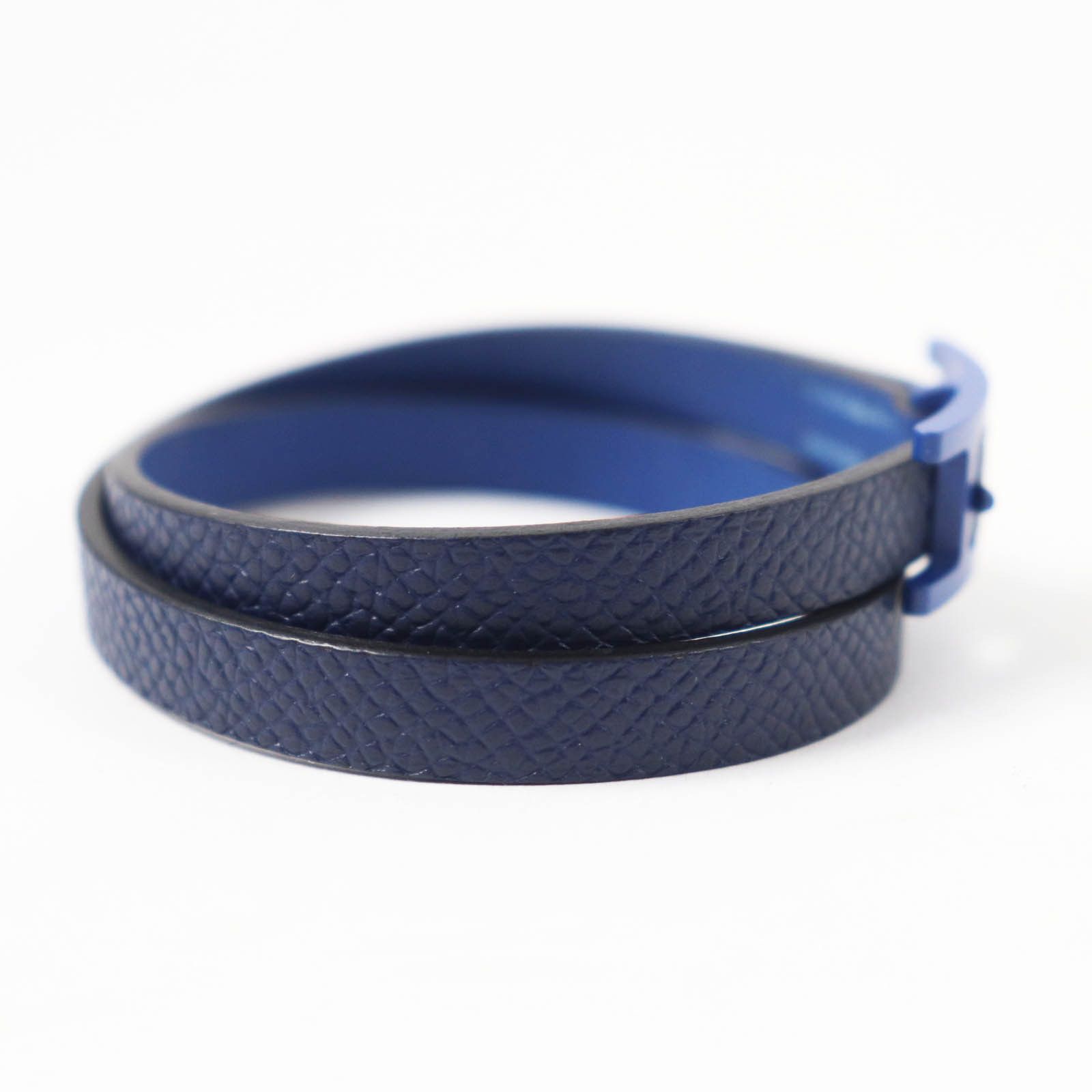Hermes Hermes Hermes Beapi de Bourtour Leather Bracelet Size 17 Leather Bracelet Size ONE SIZE - 5 Thumbnail